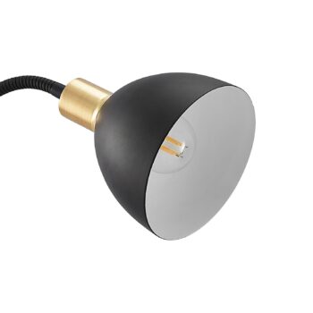 Lindby Genora upínacia lampa v čiernej