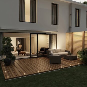 Lindby Gracelle zapustené LED, 3 ks, okrúhle