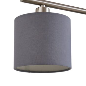 Lindby Jorin závesná lampa, sivá