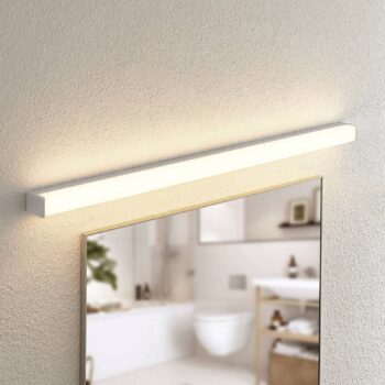 Lindby Klea LED kúpeľňové svietidlo, 120 cm, chróm, kov, IP44