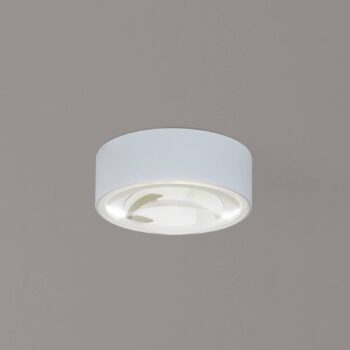 Lindby LED-Downlight Siaka, biela, kov, Ø 5 cm, IP65