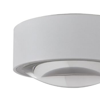 Lindby LED-Downlight Siaka, biela, kov, Ø 5 cm, IP65