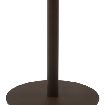 Lindby LED dobíjacia lampa Azalea, biela/hnedá, 45 cm, CCT, IP44