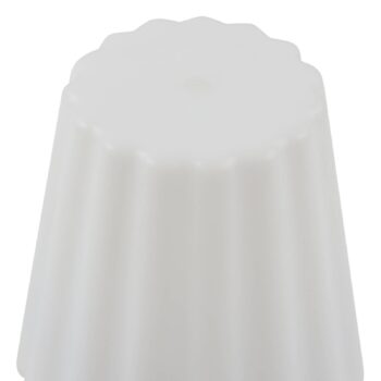 Lindby LED dobíjacia stolná lampa Jovem, biela, plast, RGB