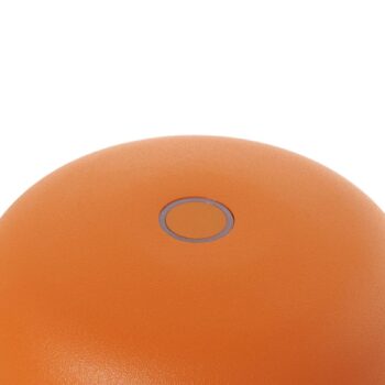 Lindby LED dobíjacia stolová lampa Areitty, oranžová, sada 2 ks, hliník