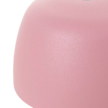 Lindby LED dobíjacia stolová lampa Arietty, ružová, stmievateľná, IP54