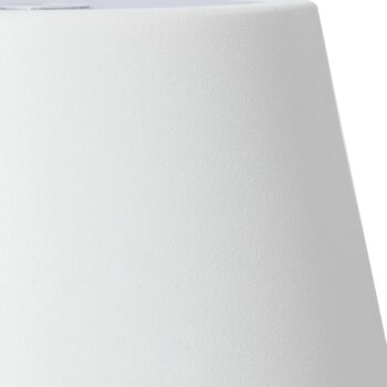 Lindby LED dobíjacia stolová lampa Janea CUBE, biela, kov