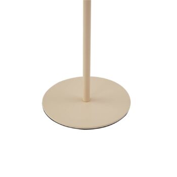 Lindby LED dobíjacia stolová lampa Kanani, béžová, stmievateľná