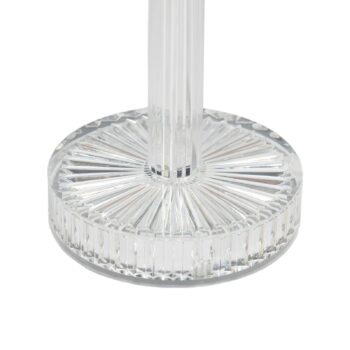 Lindby LED dobíjacia stolová lampa Louane, 25,7 cm, USB, RGBW