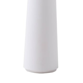Lindby LED dobíjacia vonkajšia stolová lampa Gomba, biela, stmievateľná