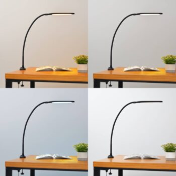 Lindby LED lampa Nilay, výška 70 cm, CCT, domáca kancelária