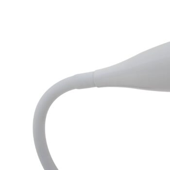 Lindby LED lampa na citanie Zayna, biela, CCT, USB, stmievateľná, časovač