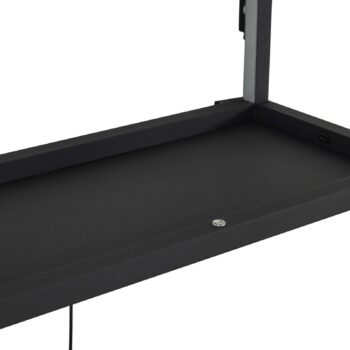 Lindby LED nástenné svetlo Birta, zástrčka, regál, 51 cm, USB