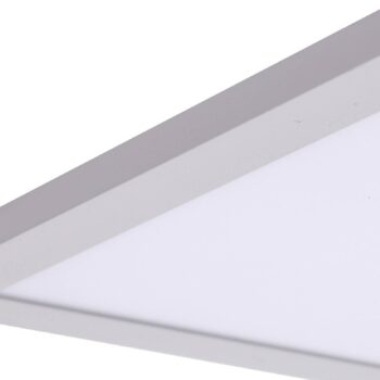 Lindby LED panel Enhife, biely, 30 x 30 cm, kov, 4 000 K