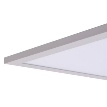 Lindby LED panel Enhife, biely, 40 x 40 cm, kov, 4 000 K