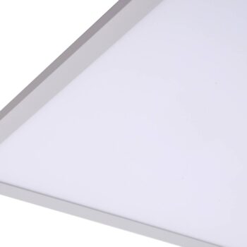 Lindby LED panel Enhife, biely, 40 x 40 cm, kov, 4 000 K