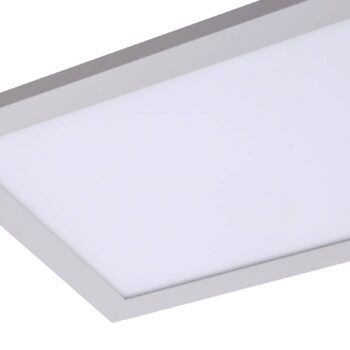 Lindby LED panel Enhife, biely, 80 x 20 cm, kov, 4 000 K