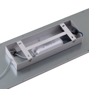 Lindby LED panel Enhife, biely, 80 x 20 cm, kov, 4 000 K