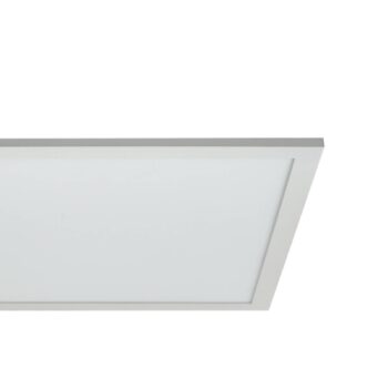 Lindby LED panel Enja, biely, hliník, 39,5 cm x 39,5 cm