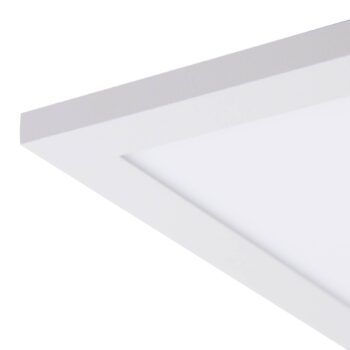 Lindby LED panel Lamin, biely, 40 cm, CCT, stmievateľný, diaľkové ovládanie