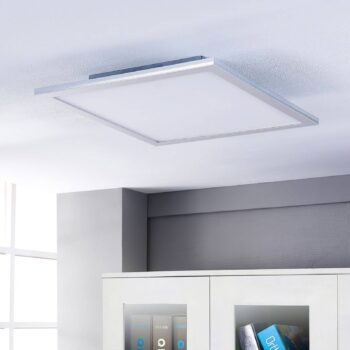 Lindby LED panel Livel, CCT, 62 cm x 62 cm, diaľkové ovládanie