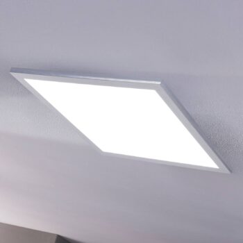 Lindby LED panel Livel, CCT, 62 cm x 62 cm, diaľkové ovládanie