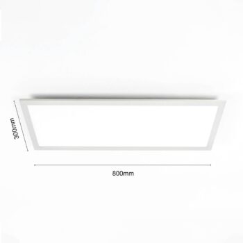 Lindby LED panel Livel, CCT, 80 cm x 30 cm, diaľkové ovládanie
