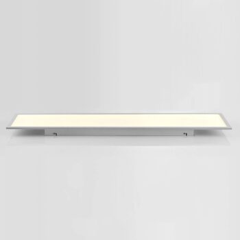 Lindby LED panel Quais, 30 x 120 cm, biely, hliník, 4 000 K