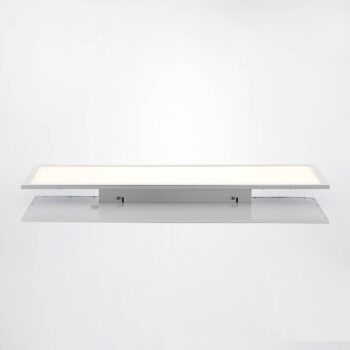 Lindby LED panel Quais, 80 x 30 cm, biely, kov, 4 000K