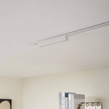 Lindby LED pásik 48 V Lumaro, biely, 10 W, plastový, stmievateľný