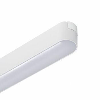 Lindby LED pásik 48 V Lumaro, biely, 10 W, plastový, stmievateľný