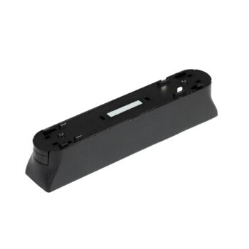 Lindby LED pásik 48 V Lumaro, čierny, 6 bodov, 2,5 cm, stmievateľný