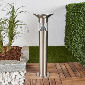 Lindby LED podstavné svetlo Jalisa, 54 cm, solárne, senzor