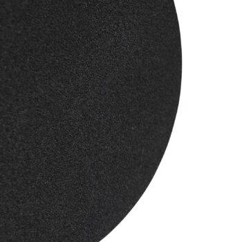 Lindby LED reflektor 48 V Lumaro, čierny, Ø 7,3 cm, hliník, stmievateľný