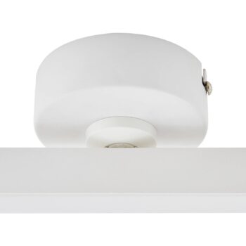 Lindby LED reflektor Eldrin, biely, 1 svetlo, svetelný pás