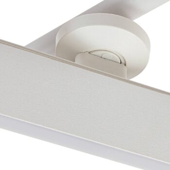 Lindby LED reflektor Eldrin, biely, 4 svetlá, svetelný pás