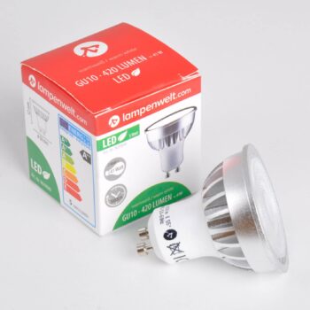 Lindby LED reflektor GU10 5 W číry 3 000 K 55° sada 3 ks