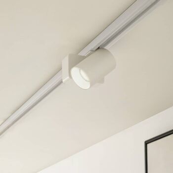 Lindby LED reflektor Linaro/Brinja, biely, 1-fázový