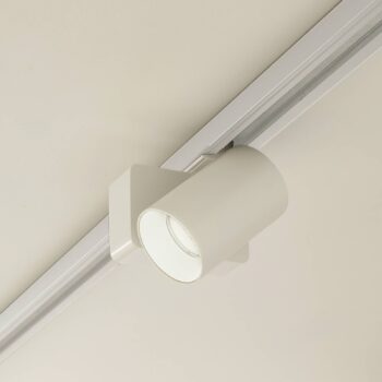 Lindby LED reflektor Linaro/Brinja, biely, 1-fázový