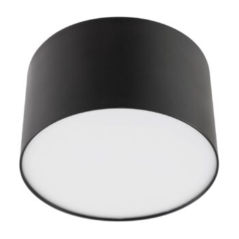 Lindby LED reflektor Nivoria, 11 x 7 cm, čierny, kov