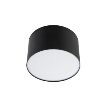 Lindby LED reflektor Nivoria, 11 x 7 cm, čierny, kov