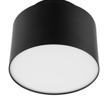 Lindby LED reflektor Nivoria, 11 x 9 cm, čierny, kov