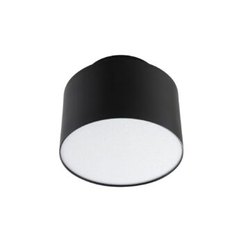 Lindby LED reflektor Nivoria, 11 x 9 cm, čierny, kov
