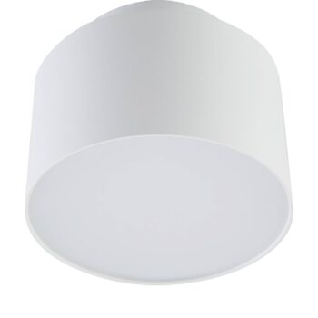 Lindby LED reflektor Nivoria, Ø 11 cm, 15 W, biely, kov