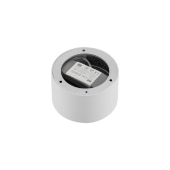 Lindby LED reflektor Nivoria, Ø 11 cm, 9 W, biely, kov