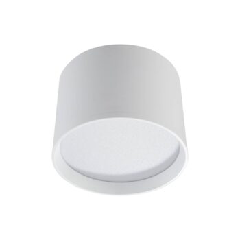 Lindby LED reflektor Nivoria, Ø 12 cm, 15 W, biely, kov