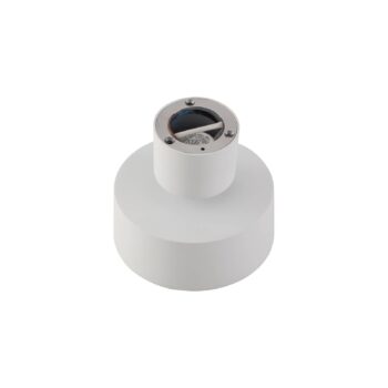 Lindby LED reflektor Nivoria, Ø 14 cm, biely, otočný