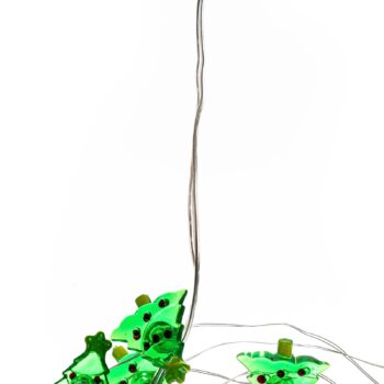 Lindby LED rozprávkové svetlá Motje, vianočné stromčeky, 320 cm, IP20