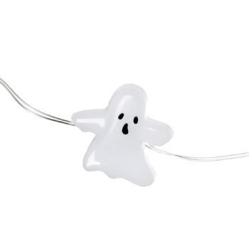 Lindby LED rozprávkové svetlá Titciana, duch, Halloween, 320 cm