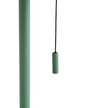 Lindby LED solárna stolová lampa Hilario, zelená, železo, dobíjacia batéria